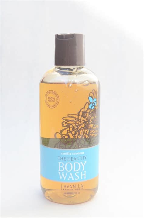 lavanila organic body wash.